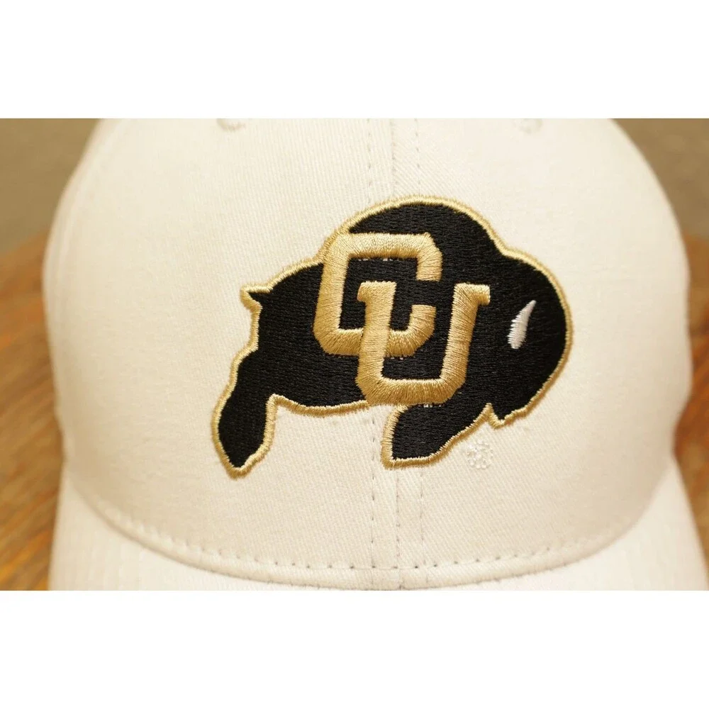 47 Brand Colorado Buffaloes Youth Hat Cap White MVP Hook & Loop Adjustable